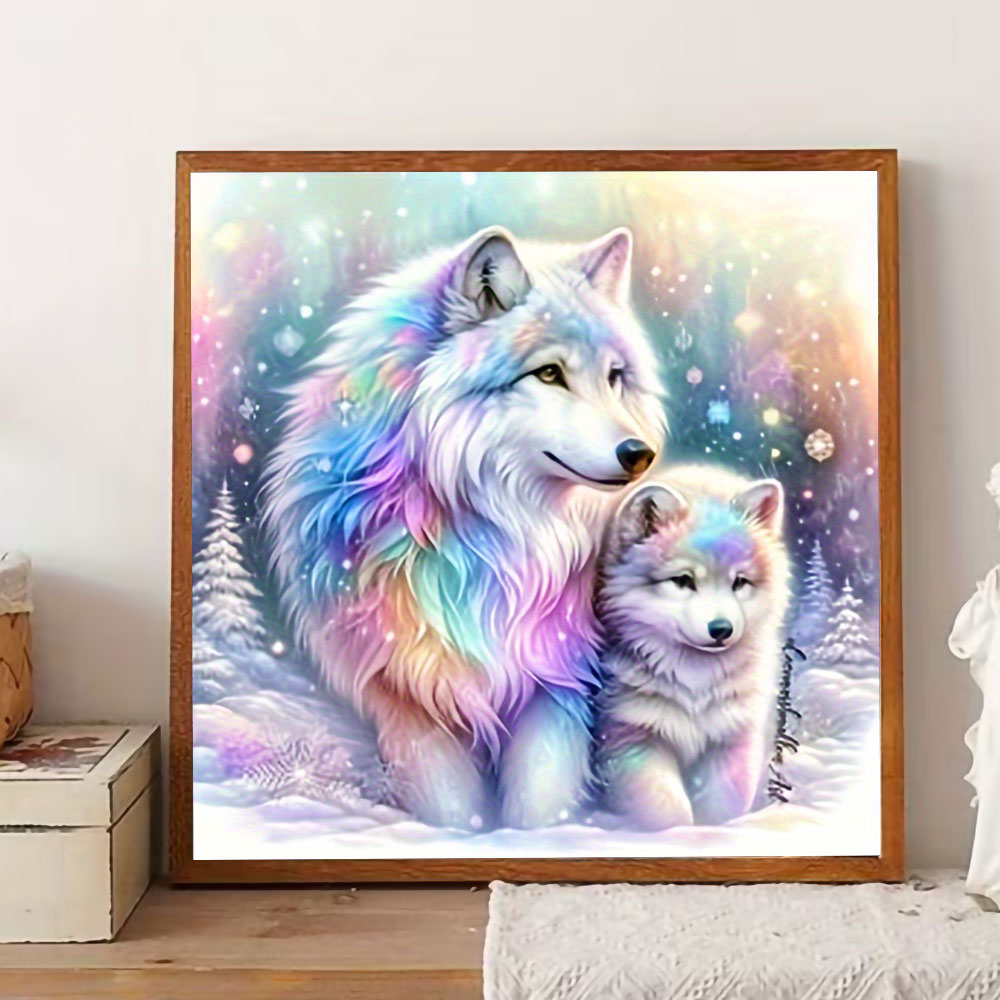 동물 다이아몬드 페인팅 완성 키트 풀 스퀘어/라운드 드 - Photo Mosaic Print 리뷰 및 가격