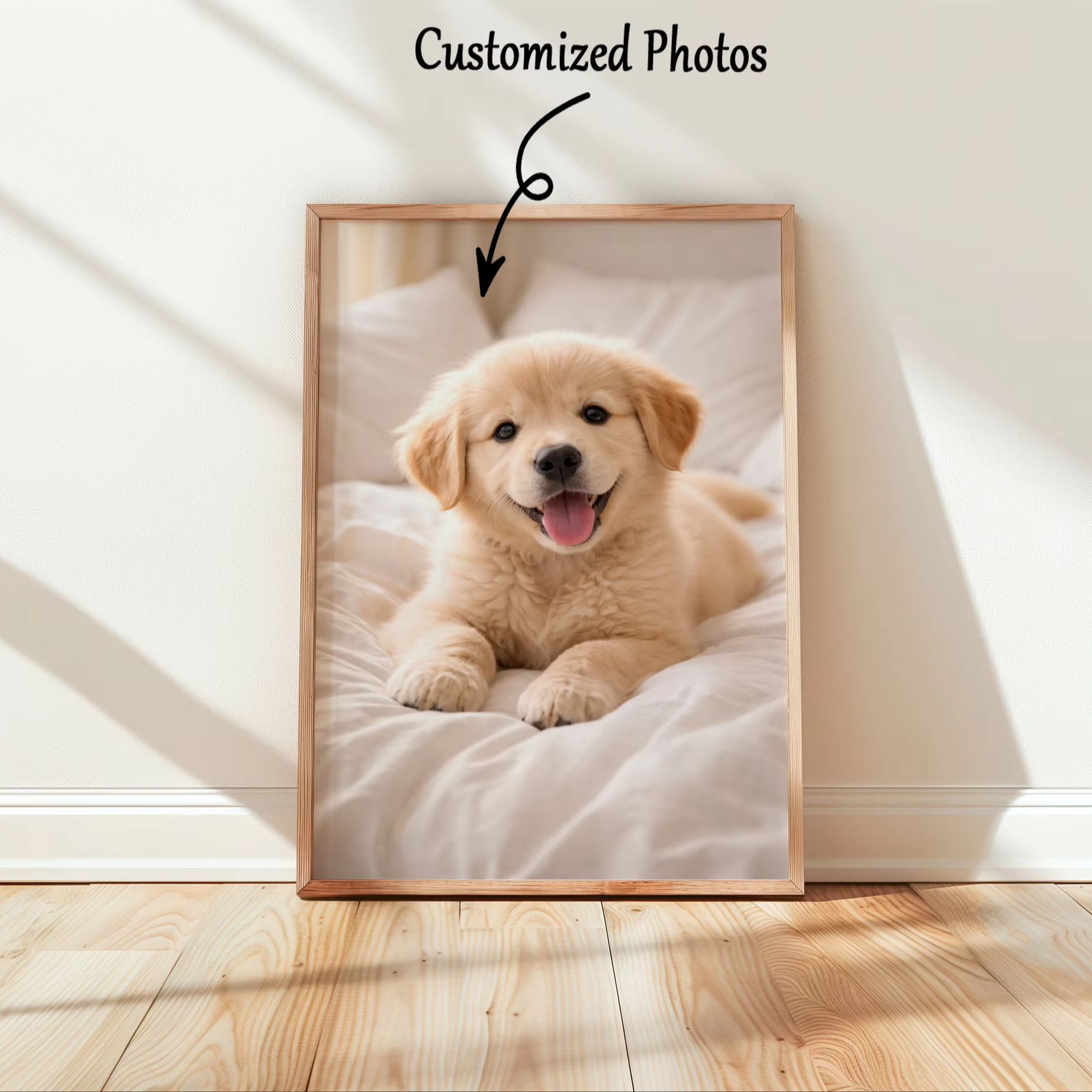 맞춤형 사진 캔버스 프린트, 친구를 위한 개인화된 액자 - Pet Portrait Custom 리뷰 및 가격